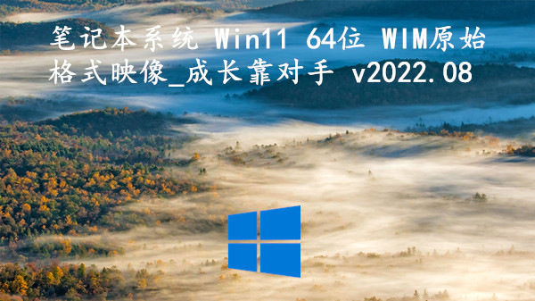 筆記本系統 Win11 64位 WIM原始格式映像_成長靠對手 v2023.10